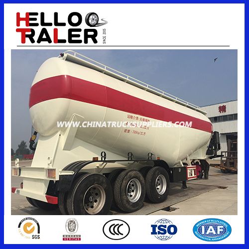 Hot Sale 40m3 Bulk Cement Trailer with Compressor 