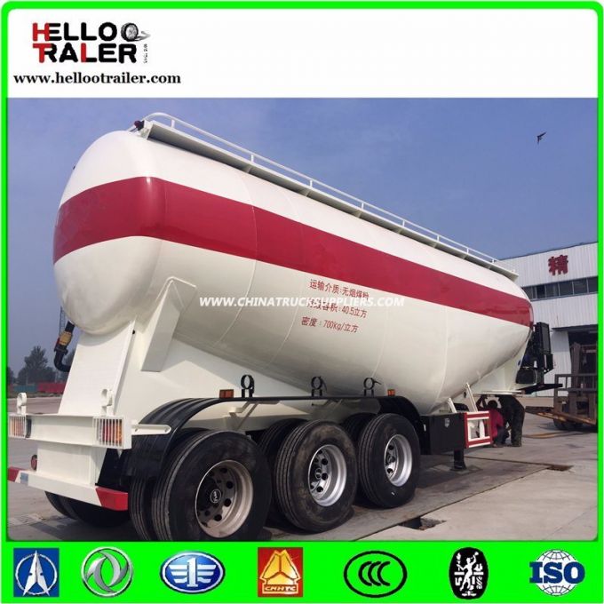 40cbm Bulk Cement Semitrailer with Compressor 