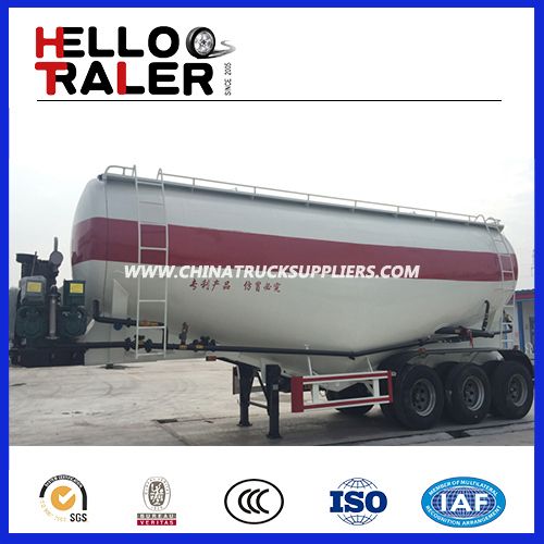 Transport Bulk Cement Tank Semi Trailer Truck 