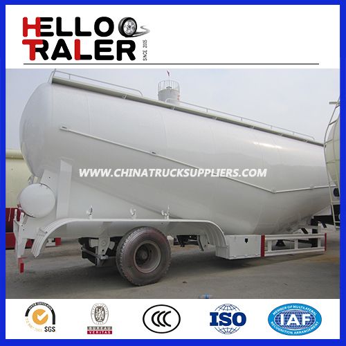 3 Axles 50m3 Dry Cement Trailer with Compressor 