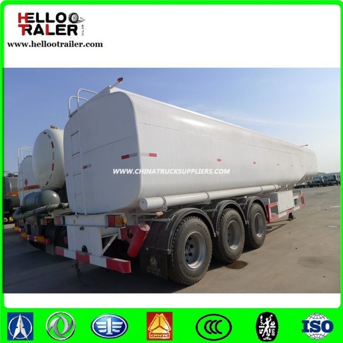 3 Axles 40000 Liters Oil Tanker Trailer for Sale in Kenya 