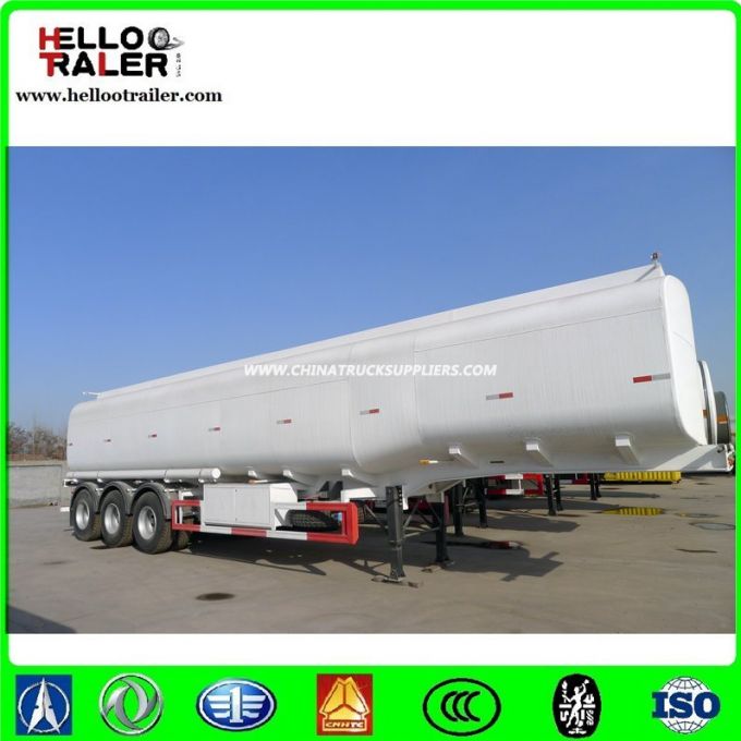 Bitumen Transport Tank Trailer with Burn Oil Heating System 