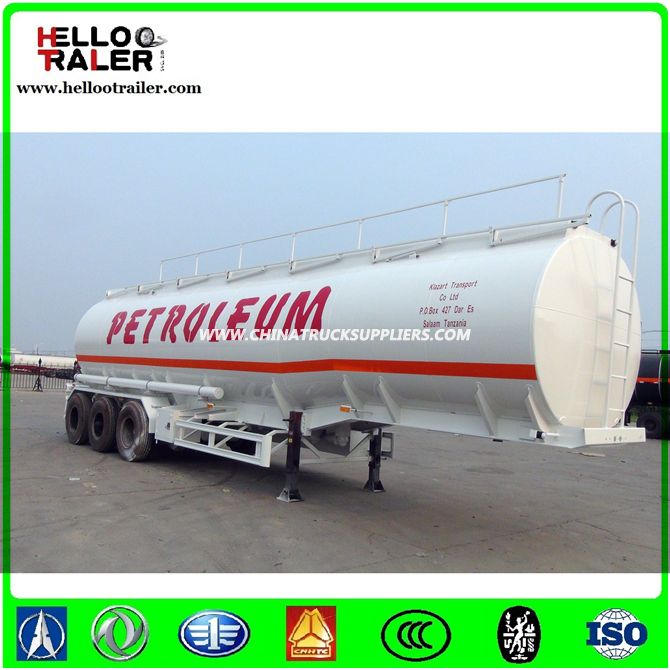 Low Price 3 Axle 42000L Oil Tanker Trailer 