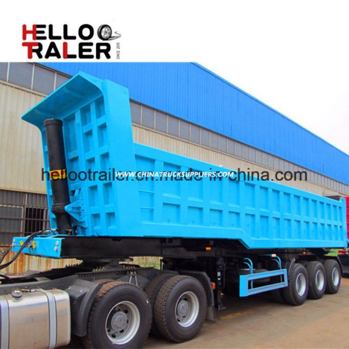 China Durable Tipper Trailer/Dump Trailer/Tipper Truck 3 Axle 