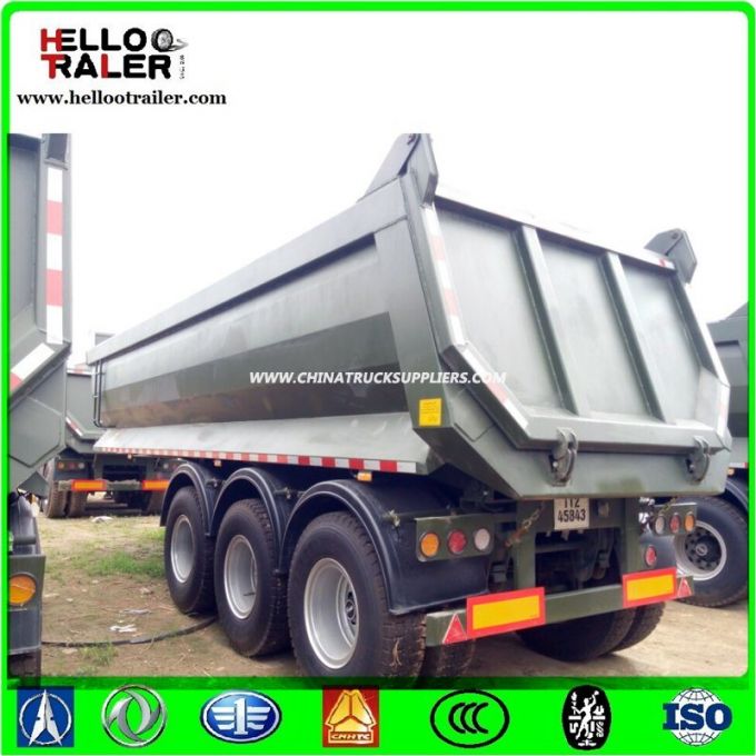 3 Axle Dump Semi Trailer/ Dump Trailer/Tipper Trailer 