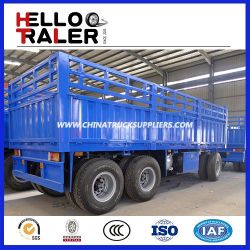 2 or 3 Axle 20-40 Tons Cargo Box Full Trailer