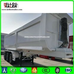 3axles 80t Tipper Semi Trailer