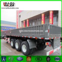 China Supplier 3 Axle Cargo Side Wall Semi Trailer