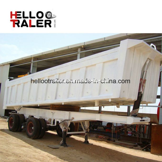 40t Dump Truck Trailer, Tipper Semi Trailer From Manufacture 