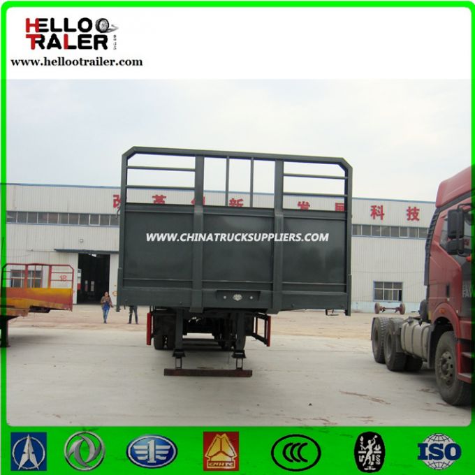 3 Axle 900mm Side Wall Semi Trailer on Sale 