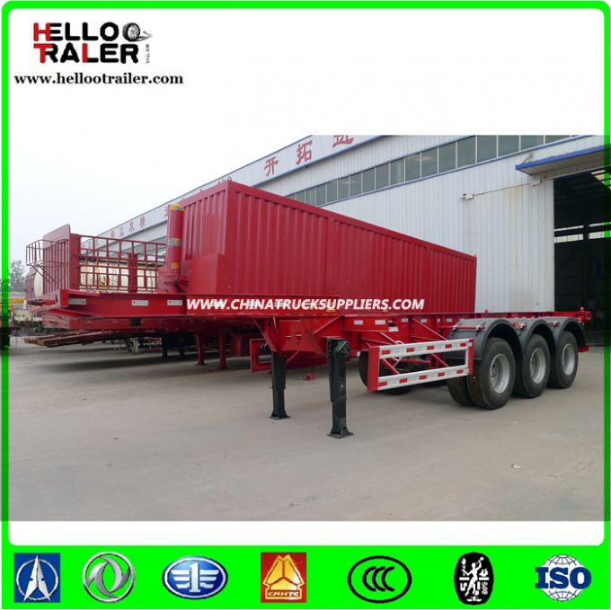 Tractor Hydraulic Dump Trailer Truck 