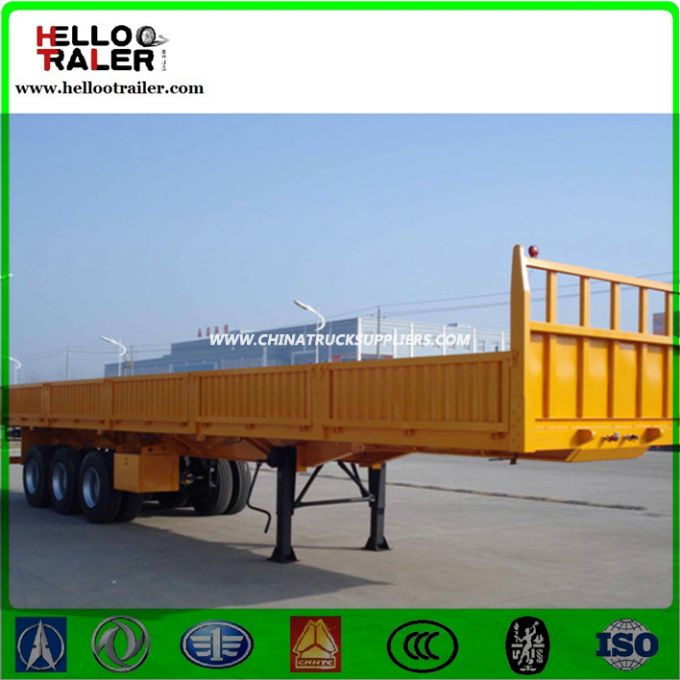 3 Axle Cargo Side Wall Semi Trailer 