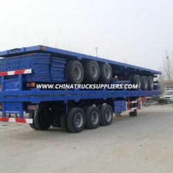 3 Axles Heavy Duty Cargo Truck Trailer 50t Lorry Box Semi Trailer Sale