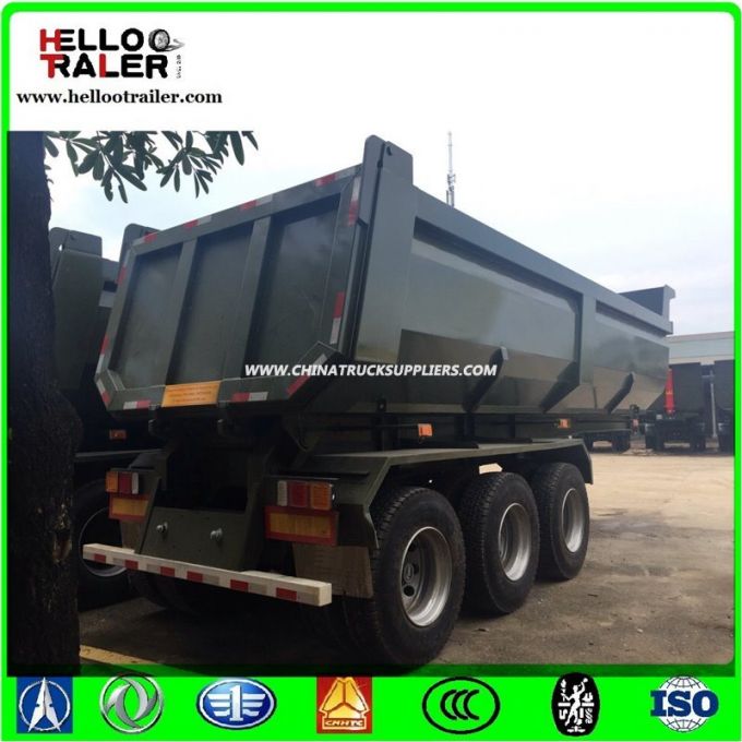 3 Axle 60ton Tipper Semi Trailer 