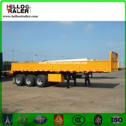 3 Axle Side Wall Semi Trailer with 12PCS Container Lock