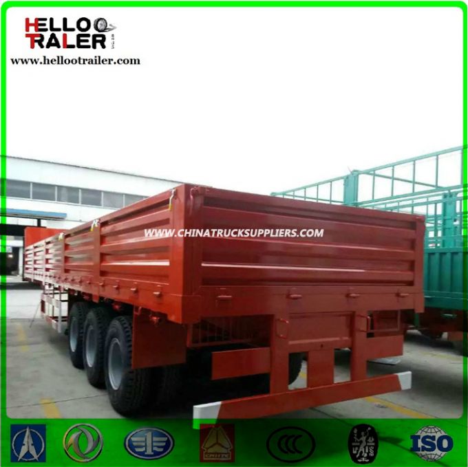 Helloo Brand Side Guard Cargo Semi Trailer Sales in Nigeria 