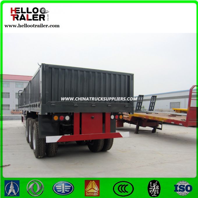 Side Wall Cargo Semi Trailer for Sale 