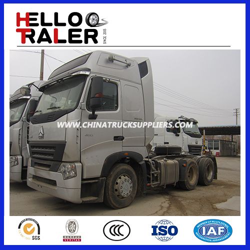 HOWO A7 6X4 420HP Diesel Heavy Duty Tractor Truck 