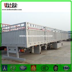 China Manufacturer Fence Cargo Transport Stake Semi Trailer