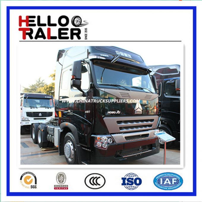 Cnhtc Sinotruk HOWO A7 6*4 340HP Long Haul Prime Mover 