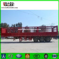 China Supplier Utility Fence Cargo Truck Semi Trailer