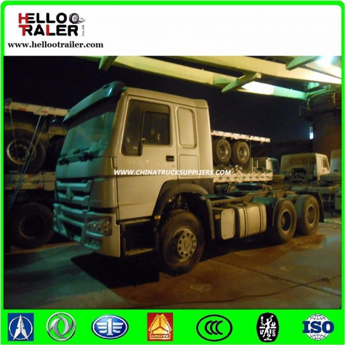 Left Hand Driving 380HP HOWO Prime Mover Truck 6 X 4 