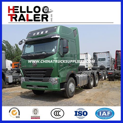 Sinotruk A7 6X4 420HP Euro2 Tractor Truck 