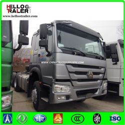 New 6X4 Type Euro 2 China HOWO A7 371HP Sinotruk Tractor Head