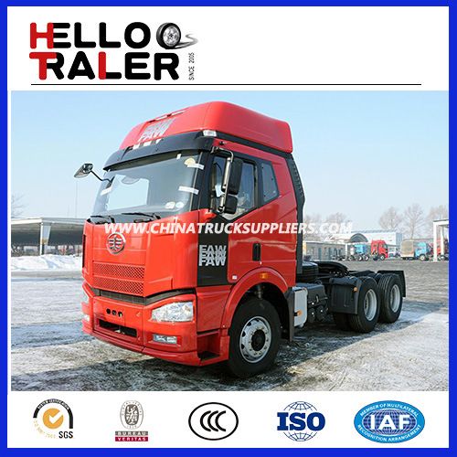 Chinese 6X4 FAW Heavy Tractor Truck Trailer Truck 