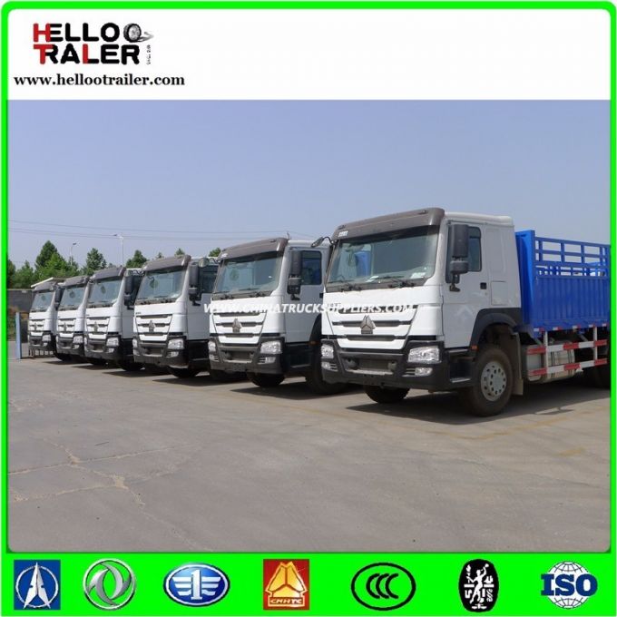 Chinese Manufacturer HOWO 8X4 371HP Heavy Truck 40t Cargo Truck 