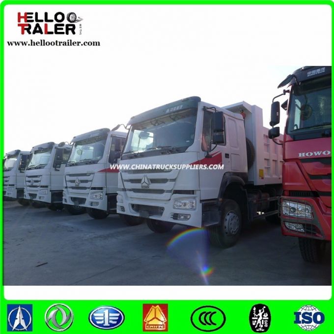 Mining HOWO Steel Wire Tyre / 30 Ton Dump Truck 