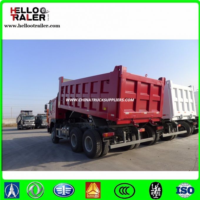 China Sinotruk HOWO 6X4 Tipper Truck 30t Heavy Lorry Dump Truck 