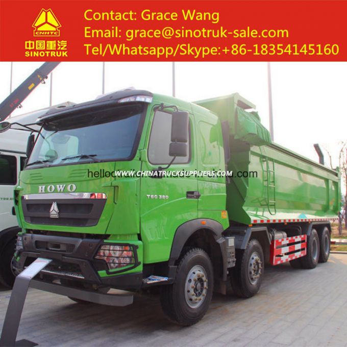 Sinotruk HOWO 12 Tires 8*4 Dump Truck Tipper with Good Condition for African Market 