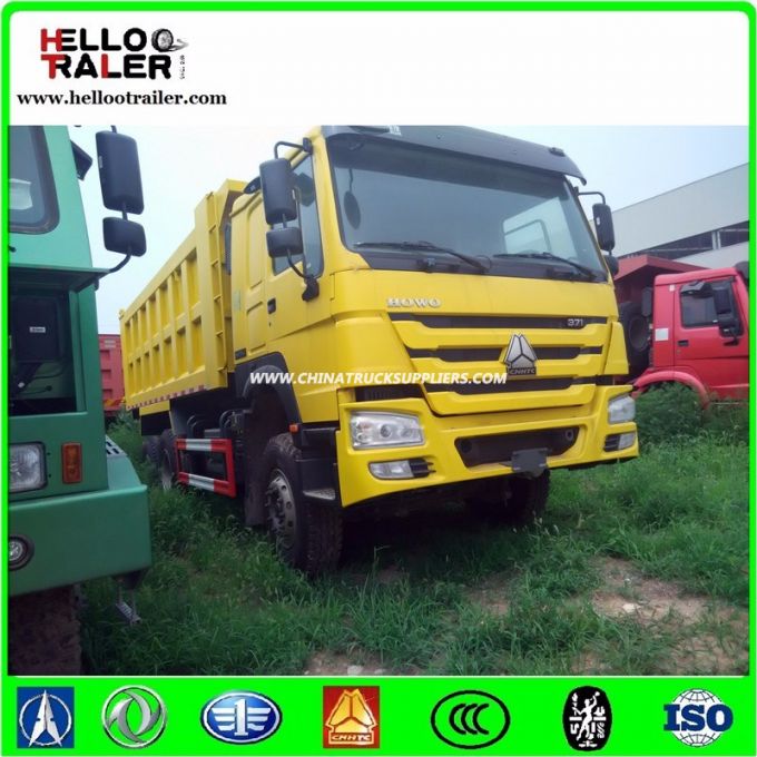 Sinotruk HOWO 25m3 Dump Truck 371HP Diesel Heavy Lorry Tipper Truck 