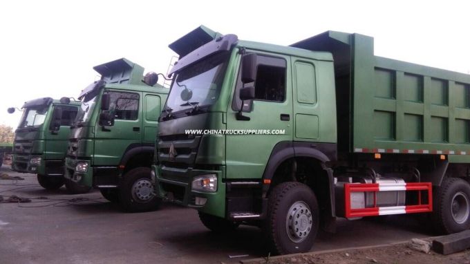 Sinotruk HOWO 30ton 6X4 25m3 Heavy Duty Diesel Lorry Dump Truck 