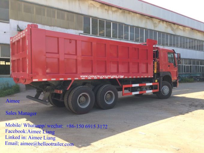 Sinotruk 336HP 371HP 6X4 HOWO Heavy Lorry Dump Truck 