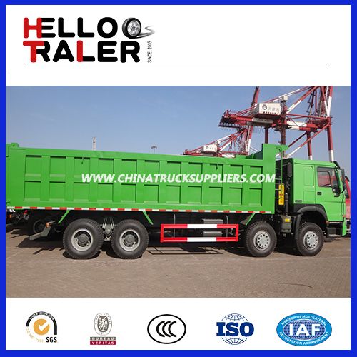 Sinotruk HOWO 8X4 371HP Heavy Duty Dumper Truck 