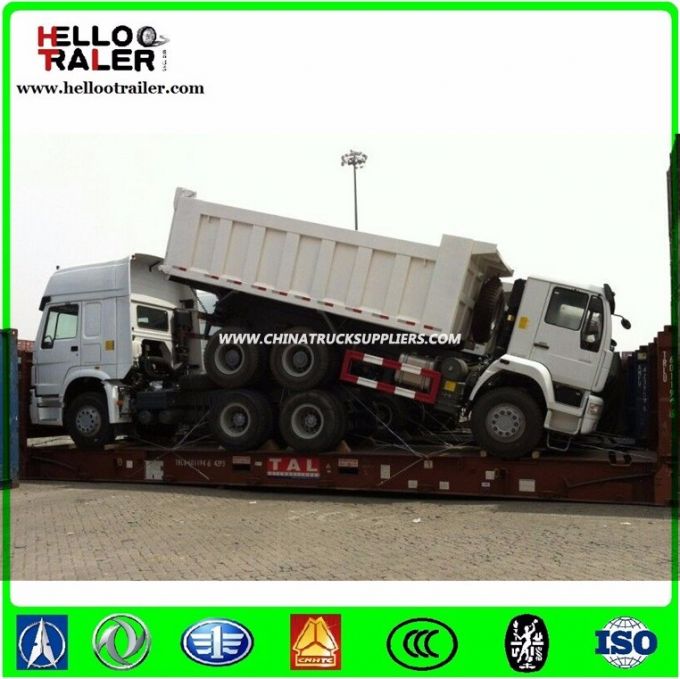 Mechanical 6X4 25 Ton HOWO Tipper Dump Truck for Sand Transport 