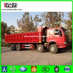 HOWO 8 X 4 336HP Lower Fuel Consumption Diesel Tipper Dump Truck