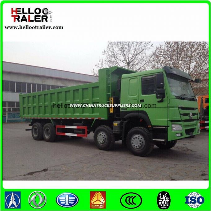 HOWO 8X4 Mine Tipper Dump Truck for Samd and Coal 