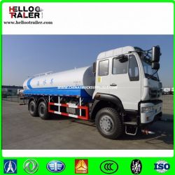 Diesel 6X4 Chassis carbon Steel Fuel Tanker Truck 20000L 336HP