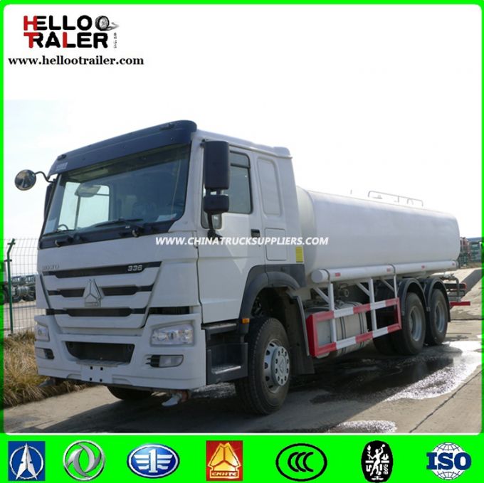 Sinotruk HOWO 25cbm Capacity Fuel Oil Tanker Truck Price 