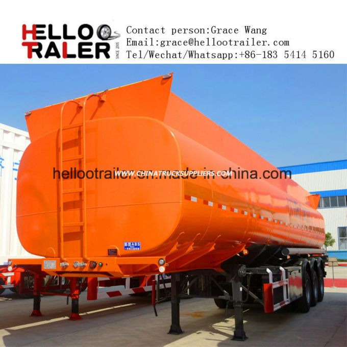 3 Axle Fuel/Diesel/Oil/Petrol Tanker Semi Trailer for Sale 