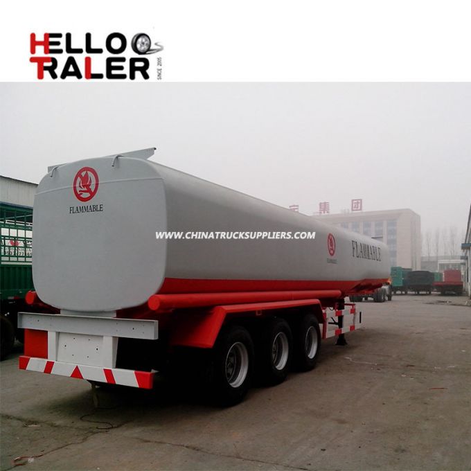 Carbon Steel Fuel/ Oil Tanker Semi Trailer 