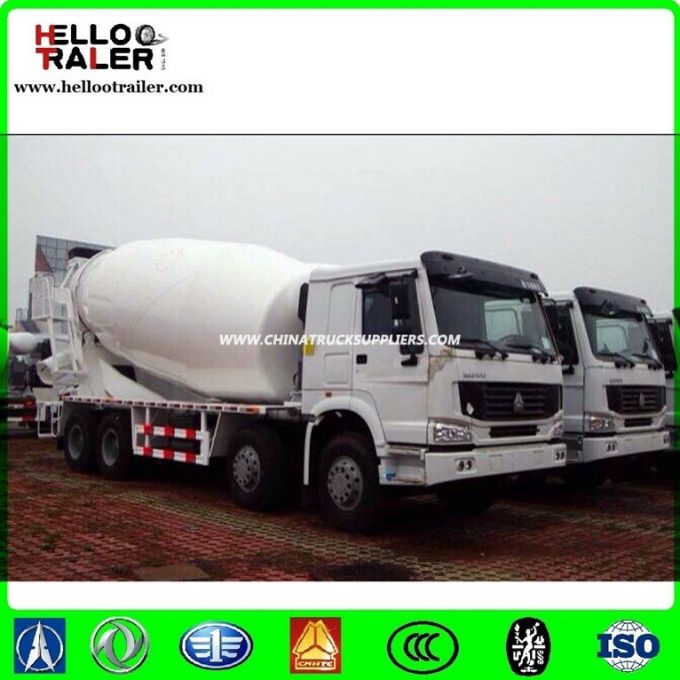 Best Selling 8-16cbm HOWO Concrete Truck Mixer in Africa 