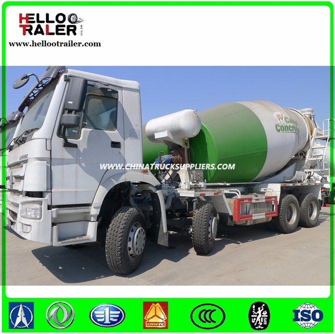 HOWO 6X4 8cbm Concrete Mixer Truck 