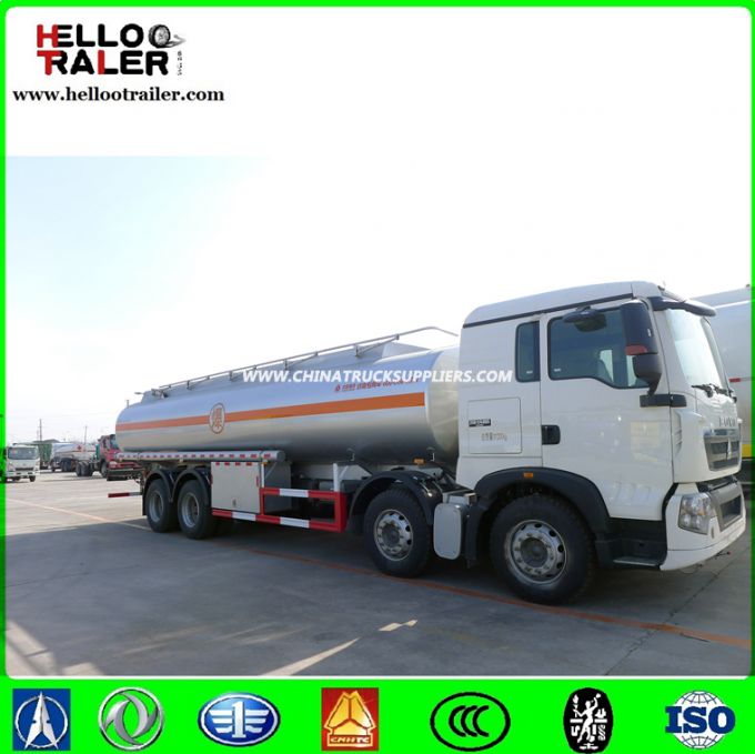 Sinotruk HOWO Heavy Duty 8X4 Oil Fuel Tank Truck 