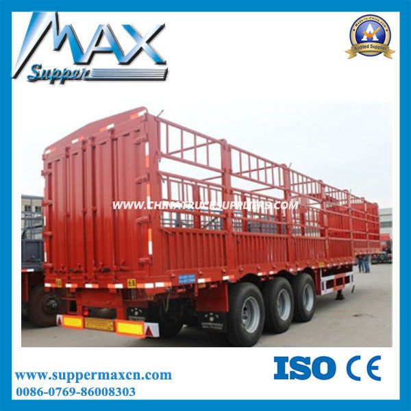 3 Axle 50t Cargo Semi Trailer for Sale 