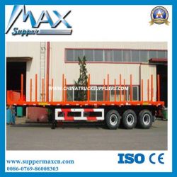 Semi Cargo Trailer Wood Transport Truck Trailer