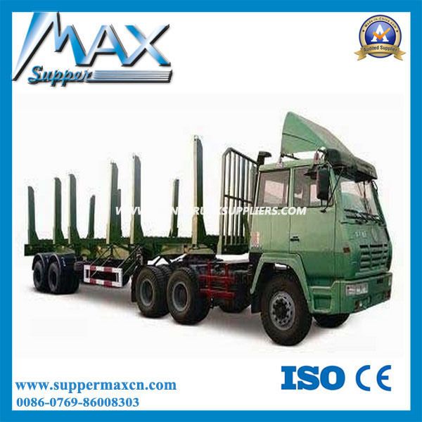 Log Transport Low Bed Semi Trailer 